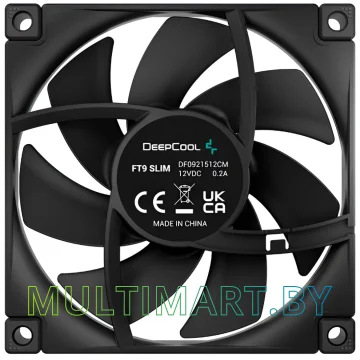Вентилятор для корпуса DeepCool FT9 SLIM (R-FT9SLIM-BKWPN1-G) картинка 3